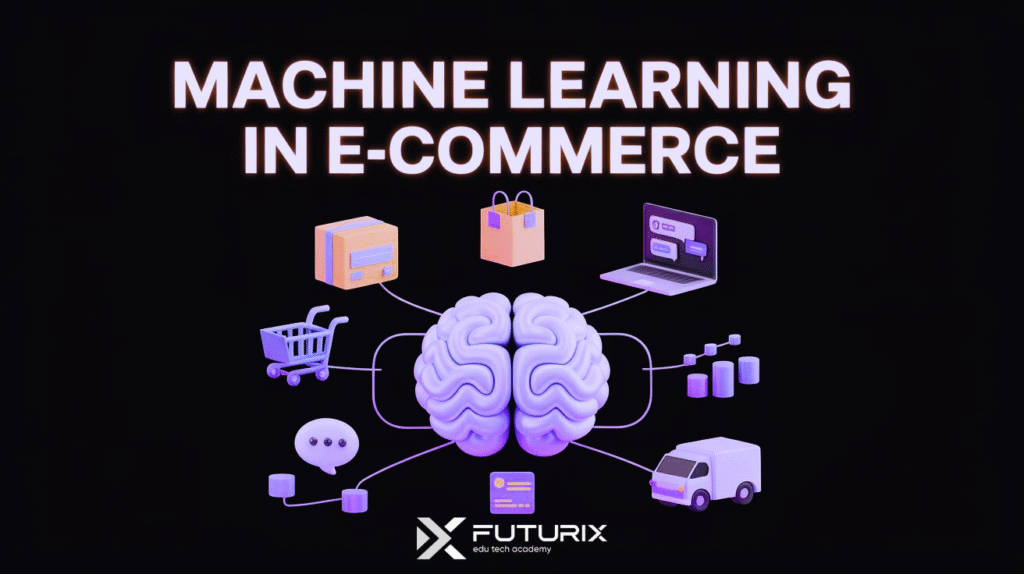 Machine learning in E commerce blog banner